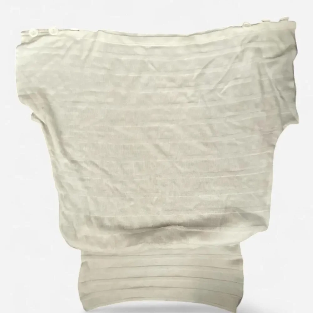 Papaya Women's White and Cream Shirt